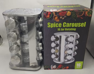 16-Jar Spice Storage