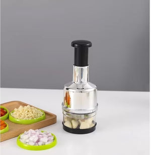 Clap Knife Multi-function Garlic Cutter Vegetable Cutter Manual Clap Knife Kitchen Supplies Household Stainless Steel Smashing Garlic Artifact